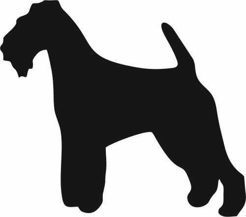 WELSH TERRIER - naklejka
