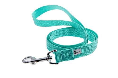 Smycz klasyczna miejska 120cm - miętowa