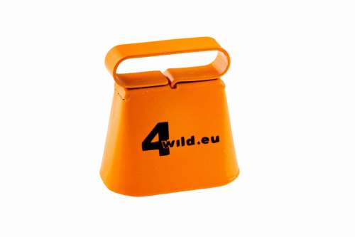 Dzwonek dla psa 3,5cm - pomarańczowy