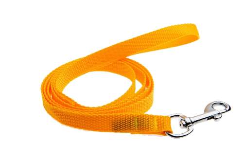 Smycz klasyczna miejska 150cm - żółta