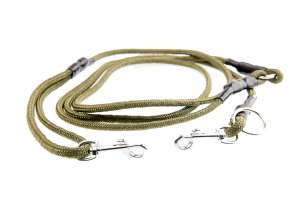 Smycz przepinana 3 m fi 10 mm - khaki