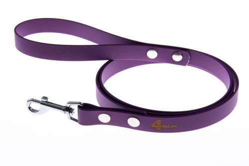 Smycz BioThane wodoodporna 150 cm - Fiolet