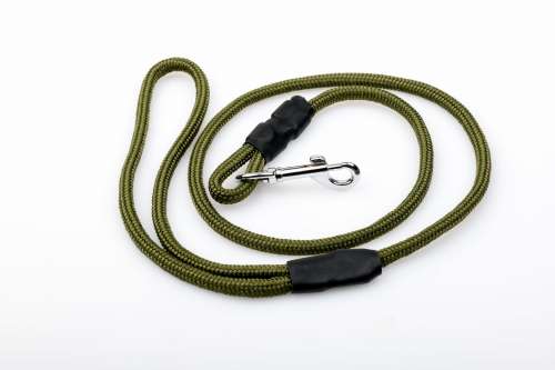 Smycz miejska 120 cm - khaki