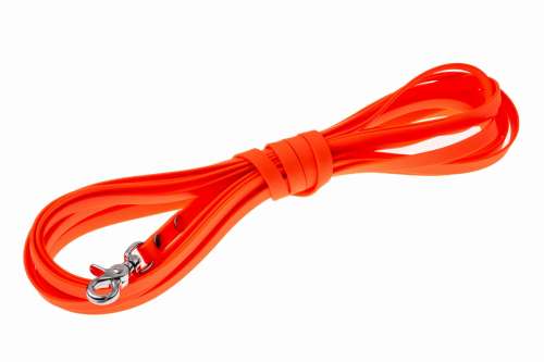 Otok BioThane płaski 13mm 10m pomarańczowy