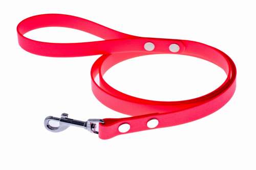 Smycz BioThane wodoodporna 150 cm – różowy neonowy